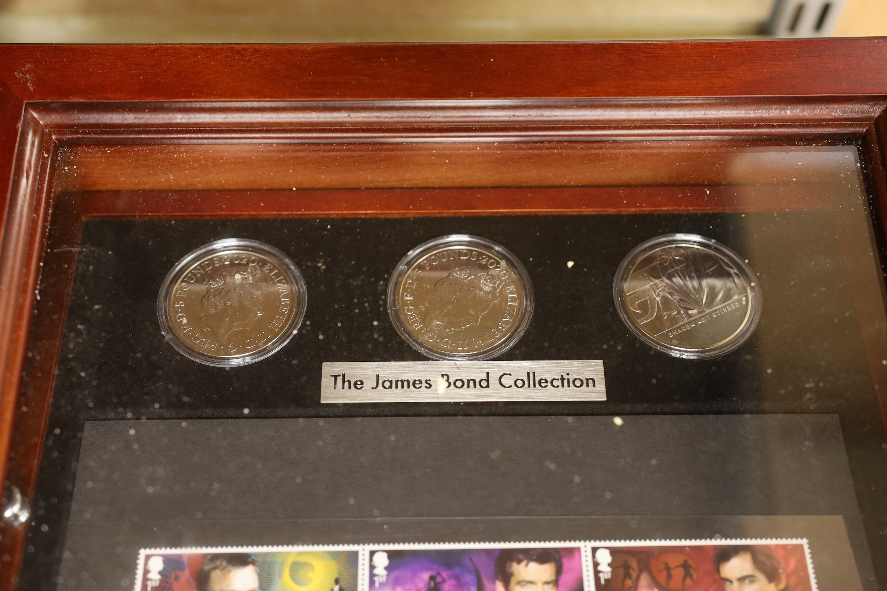 A group of incomplete boxed collector's coin sets